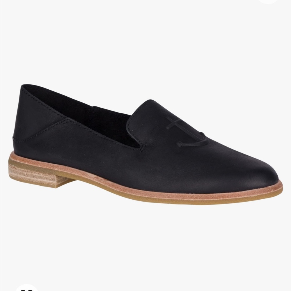 Sperry Top Sider Seaport Levy Anchor Leather Loafers